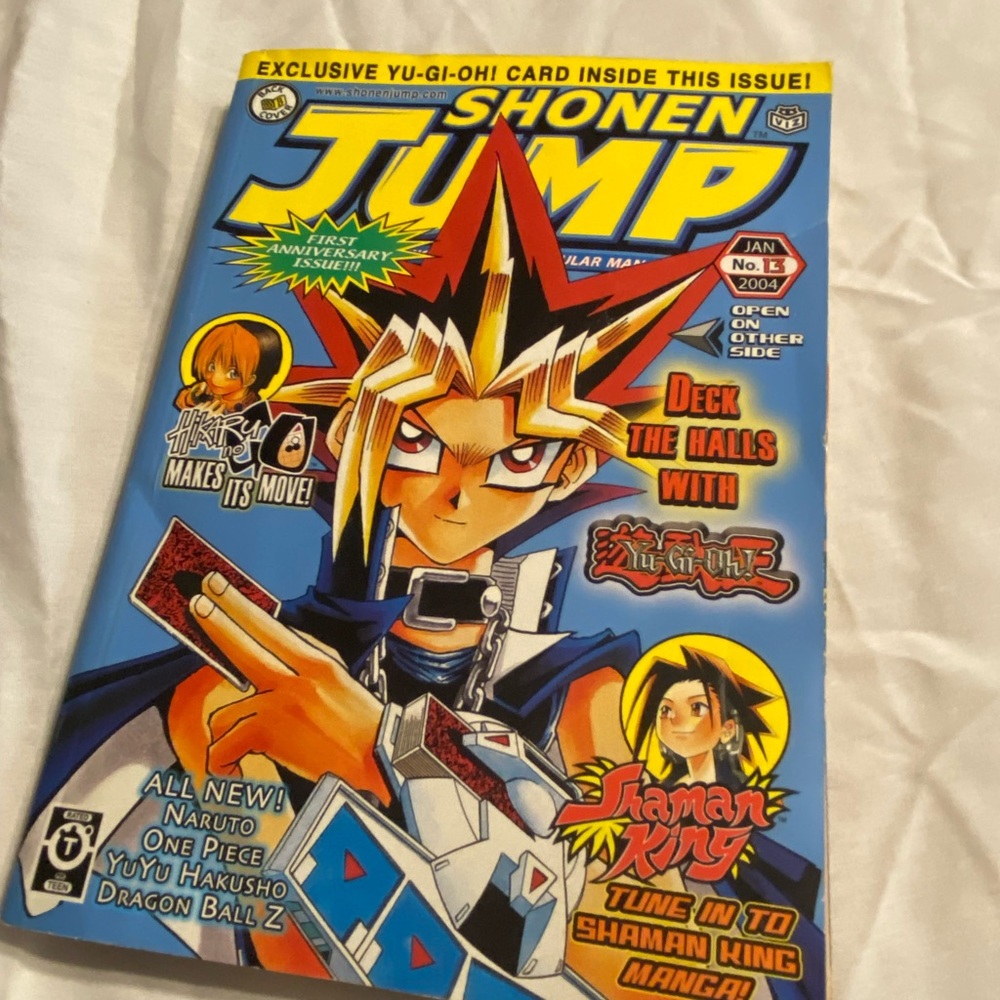 1st Anniversary Issue Shonen Jump Jan 2004 Vol 2 Issue 1 No.13 Yu-Gi-Oh!